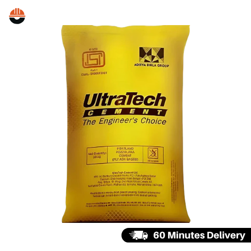 Ultratech PPC Cement, 50 Kg Bag