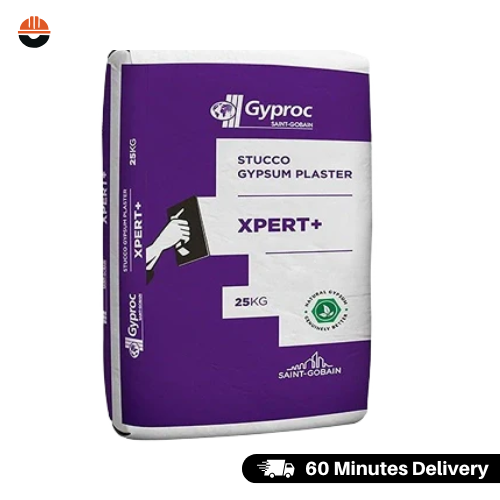 Saint-Gobain Gyproc Xpert +Gypsum Punning Plaster 25 Kg