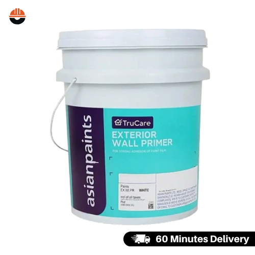 Asian Paints TruCare Exterior Wall Primer, Water Thinnable 20 Litre Bucket