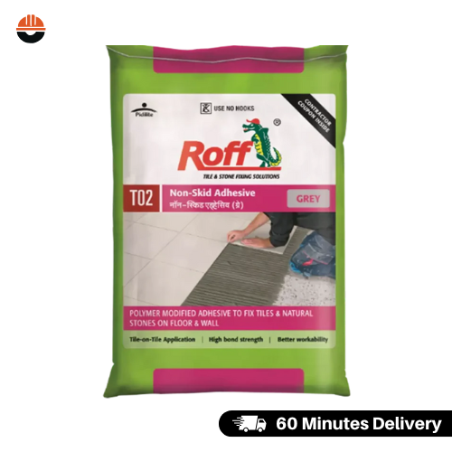 Roff T02 NSA Tile Adhesive, Grey 30 Kg Bag