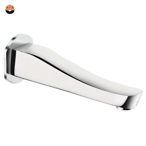 CERA-(F1012661CH)Perla Bath tub spout with wall flange