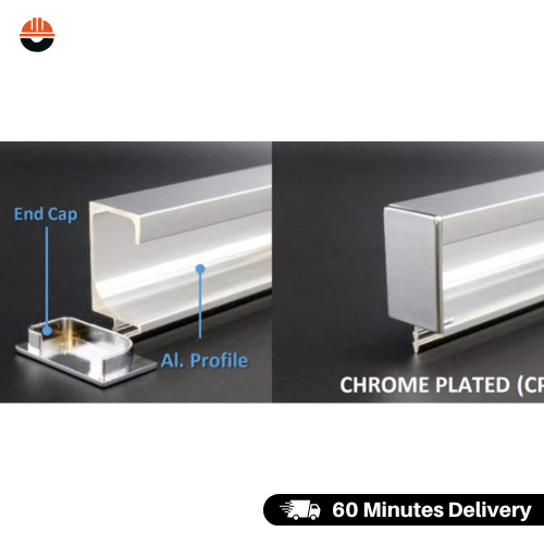 Ebco Aluminium Profile Shutter Handle 1935 End Cap