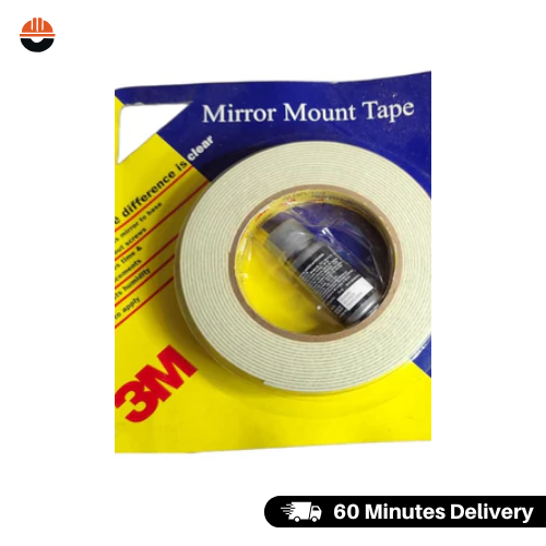 3M Mirror Mount Tape, Double Side, 5m