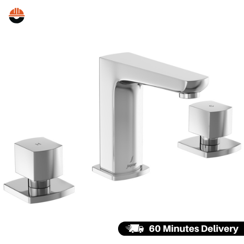 Jaquar(KUP-CHR-35189PM)Kubix Prime-3-Hole Basin Mixer - Chrome