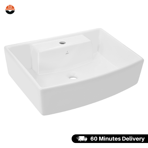 Jaquar(KUS-WHT-35801PM)Kubix Prime-Wall Hung Basin