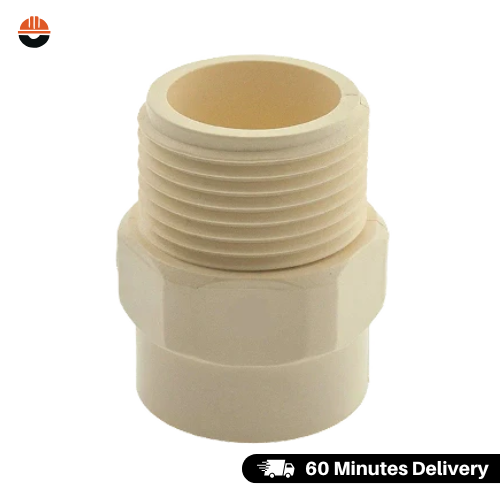 Ashirvad Flowguard Plus CPVC Male Adapter Plastic Threaded - MAPT