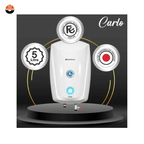 Havells-Carlo 5 Litre 3000W White Instant Water Heater - Image 7
