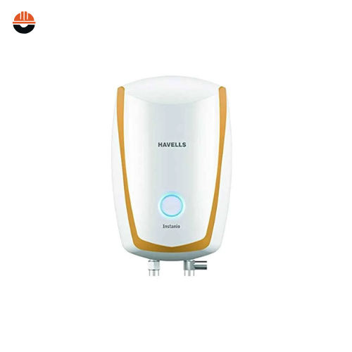 Havells Instanio 10L 2000W White & Mustard Storage Water Heater, GHWAICTWG010