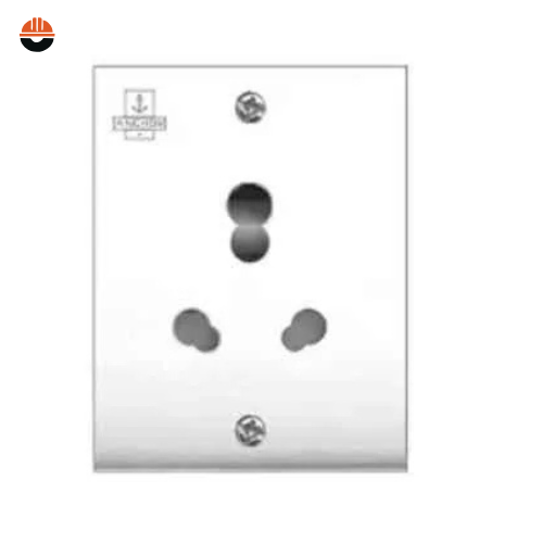 Anchor Penta 6A/16A Capton White Universal Socket, 39994