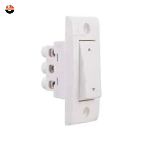 Anchor Penta Deluxe 6A 1 Module 2 Way White Switch, 14112 (Pack of 30) - Image 3