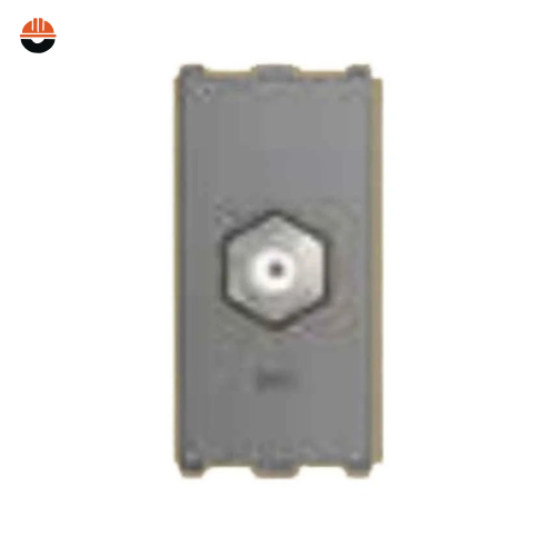 Anchor Roma Urban 1 Module Graphite Black Satellite Socket, 66608GB (Pack of 10)