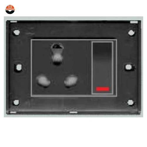 ANCHOR 3-In-1 S.S. Combined Socket With Switch 33142